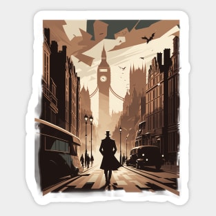 London's Splendor Sticker